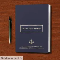 Elegant Legal Documents Folder