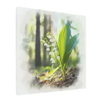 Lily of the valley National Flower Finland |  Metal Print