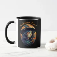 Halloween Witch Theme Mug