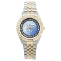 Elegant 67th Star Sapphire Wedding Anniversary Watch