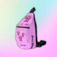 Bonus Mom - Modern in Pink | Sling Bag