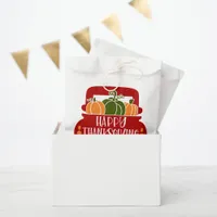 Thanksgiving Truck Favor Bag