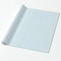 Light Blue Stripes Wrapping Paper