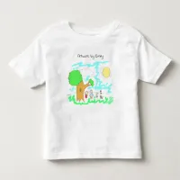 Add your Child's Artwork to this   Toddler T-shirt