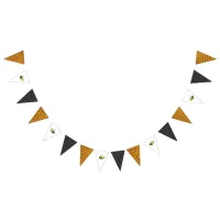 Gray and Yellow Bumblebee Flag Banner