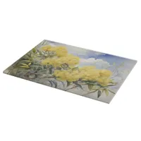 National Flower Australia Golden Wattle | Cutting Board