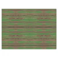 Southwest Rustic Weathered Green Painted Wood  ...