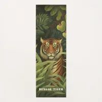 Bengal Tiger Digital Art Yoga Mat