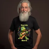 Groovy Turtle Jamming Out T-Shirt