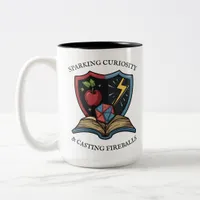 Fantasy RPG Teacher Thank You Two-Tone Coffee Mug