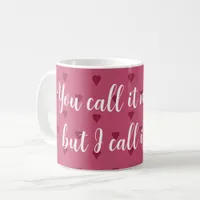 Red Hearts Coffee Mug