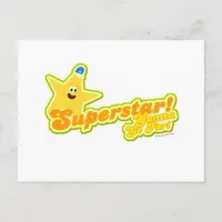 Superstar! Postcard