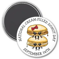 National Cream-Filled Donut Day - September 14th Magnet