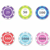 Poker Chips Sticker