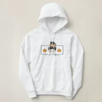 Thanksgiving inspired typography  hoodie