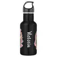 Lily of the Valley Happiness Personalized Stainless Steel Water Bottle