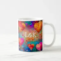 Personalized Valentine's Day Romantic Keepsake Coffee Mug