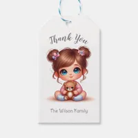 Personalized Sweet Baby Girl Gift Tags