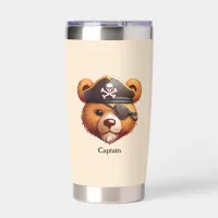 Captain Bear Insulated Tumbler