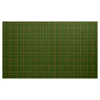 MacKinnon Tartan Green, and Brown Plaid Fabric