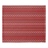 Southwest Mesas Red & Turquoise King Duvet Cover