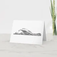 Sleeping Dragon Greeting Card