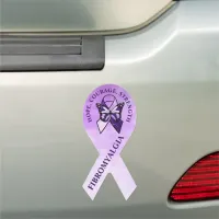 Hope, Courage, Strength Fibromyalgia Car Magnet