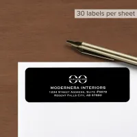 Return Address Labels with Logo