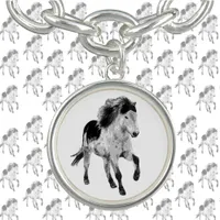 Icelandic horse in motion bracelet