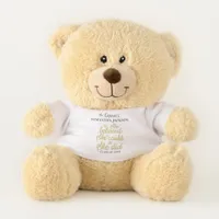 Believed So She Did Inspirational Graduation Gift  Teddy Bear