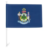 State of Maine Car Flag