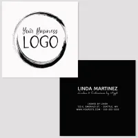 Put My Logo On a Square Business Card