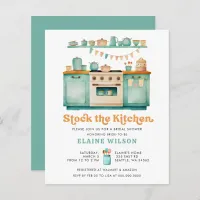 Budget Retro Stock the Kitchen Bridal Shower