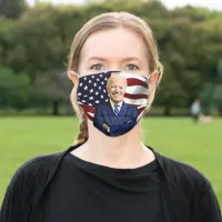 Joe Biden American Flag Patriotic 2020 Election Adult Cloth Face Mask