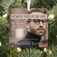 Sexiest Man Magazine cover Metal Ornament