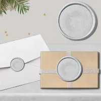 Elegant Snowflake Joy Wax Seal Sticker