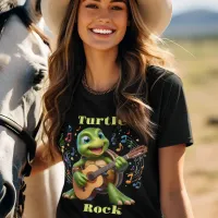 Groovy Turtle Jamming Out T-Shirt