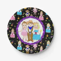 Happy Halloween Trick or Treat Party Paper Plates