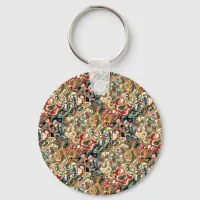 Abstract Art Keychain