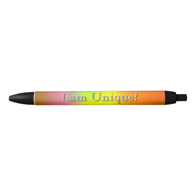 Motivation and self-confidence - I am Unique Pen