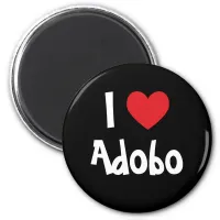 I Love Adobo Magnet