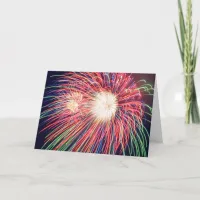 Fireworks Card