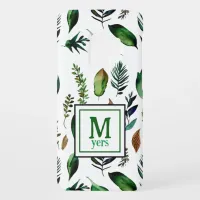 Green Foliage Botanical Nature Personalized Case-Mate Samsung Galaxy S9 Case