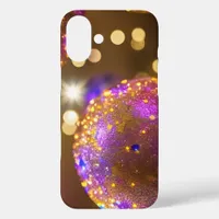 Glittering Orbs - A Dazzling Display iPhone 16 Plus Case