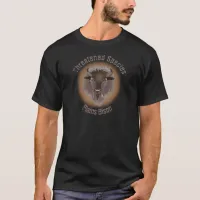 Rustic Western Plains Bison T-Shirt