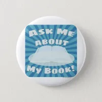 Ask Me About My Book Custom Style! Button