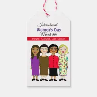 International Women's Day March 8th   Gift Tags
