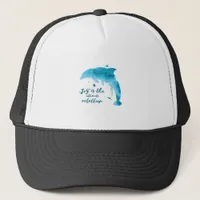 Joy is the ultimate rebellion trucker hat