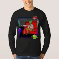 1970's Retro Extraterrestrial in Disco Lounge  T-Shirt