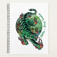 Green Tiger Planner